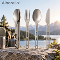 Ainorello™ Ultralight Camping Cutlery Set lifestyle