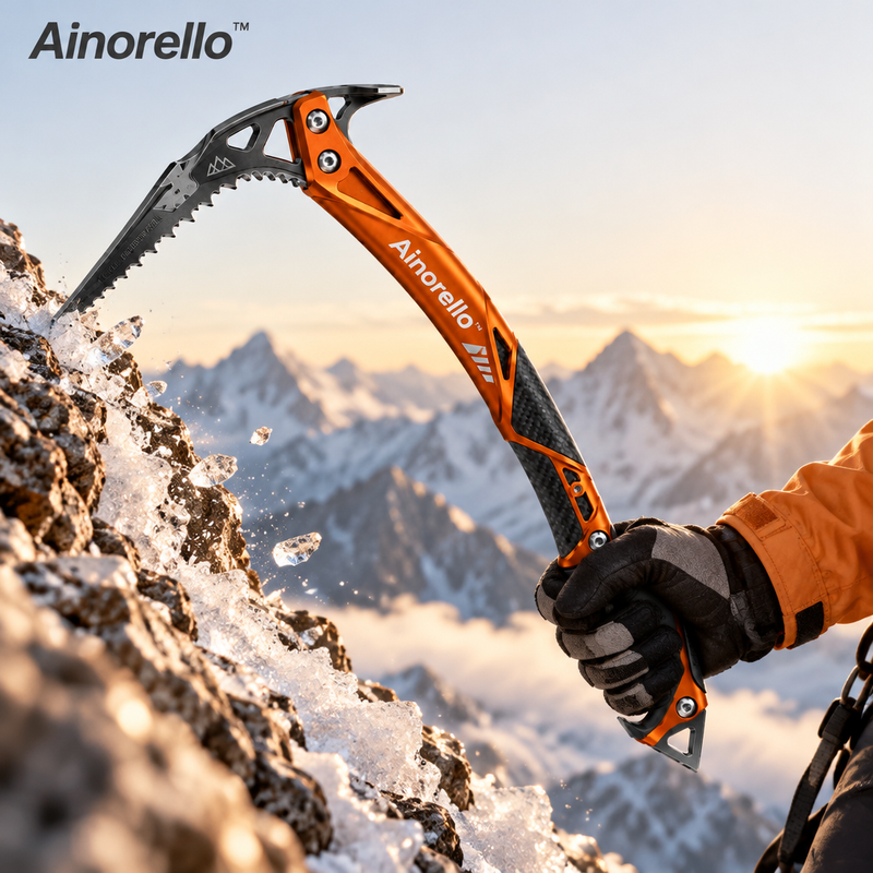 Ainorello™ Technical Mountaineering Ice Axe