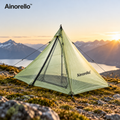Ainorello™ Ultralight DCF Pyramid Backpacking Tent lifestyle