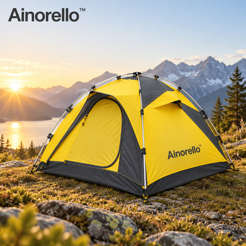 Ainorello™ Automatic Instant Pop-Up Camping Tent lifestyle